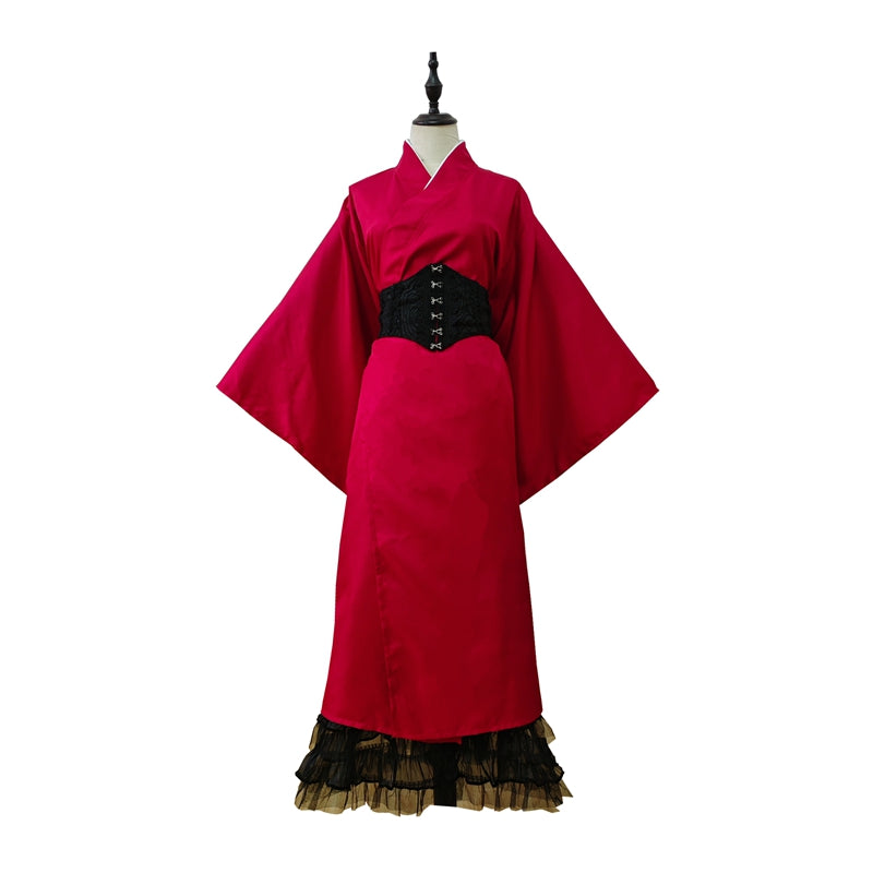 Monenjoy 極楽街 アルマ (亜瑠馬)　早乙女 道　和服　新年会　COS　コスプレ衣装 - Monenjoy