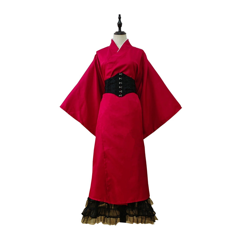 Monenjoy 極楽街 アルマ (亜瑠馬)　早乙女 道　和服　新年会　COS　コスプレ衣装 - Monenjoy