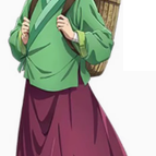 S / 緑和服