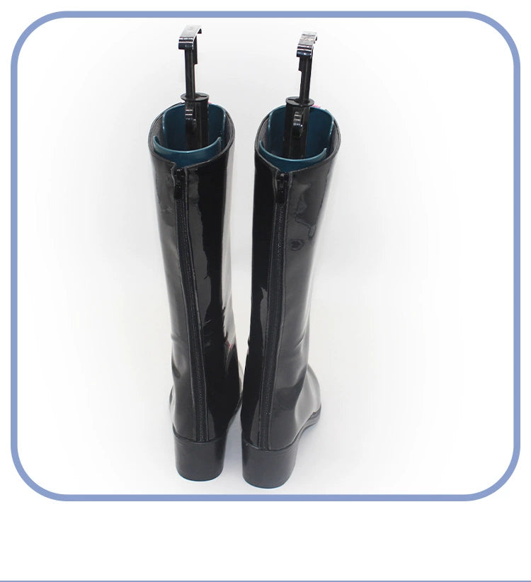 Monenjoy　KPOPガールズ! デーモン・ハンターズ　HUNTRX RUMI　ロングブーツ　靴　ルミ　シューズ　コスプレ衣装　舞台服　ライブ服　KPop Demon Hunters