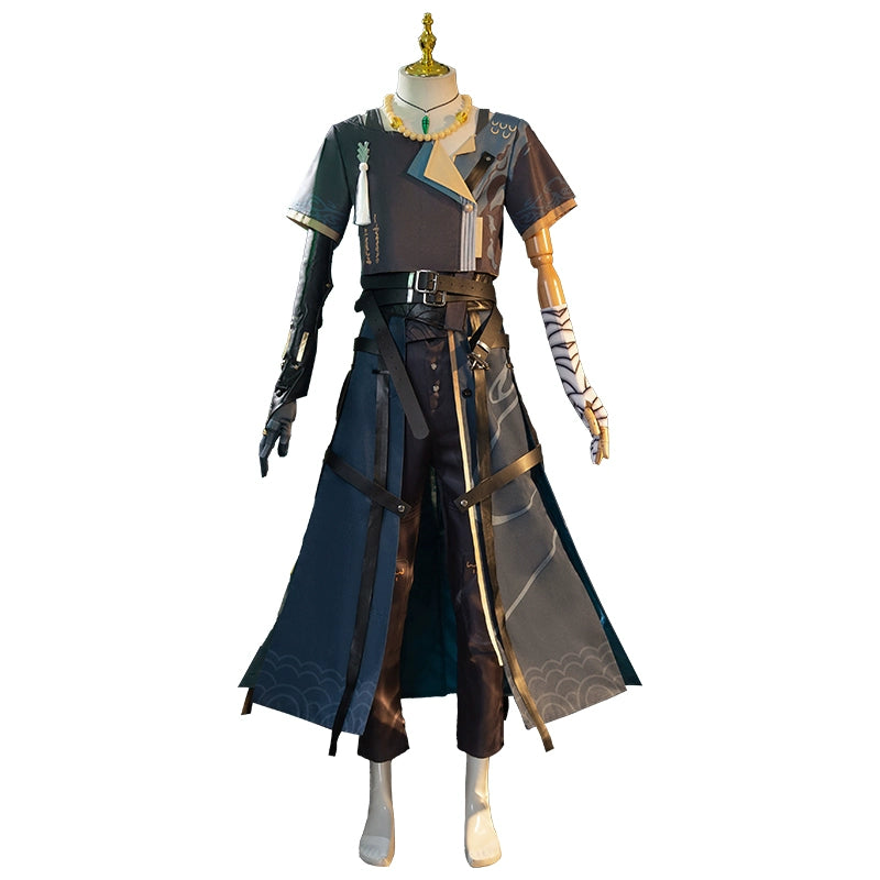 【限定販売】Monenjoy　鳴潮　コスプレ衣装　かじょりん(哥舒臨)　イヤリング＋ネックレス贈り　コスチューム　カジョリン　イベント　カッコイイ　ハロウィン　 - Monenjoy