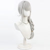 Monenjoy   HUNDRED LINE -最終防衛学園 霧藤希  60cm ウィッグ ショートヘア  三つ編み コスプレ道具　サイドブレイド ブレイドヘア ハンドレッド 　カツラ　イベント