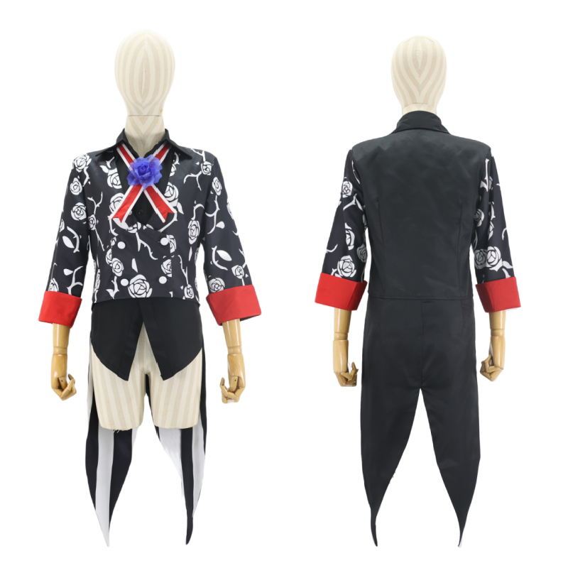 Monenjoy　悪魔執事と黒い猫　アモン・リード（Ammon Lead）　執事　あくねこ　コスプレ衣装　コスチューム　イベント　オーダーメイド　ハロウィン