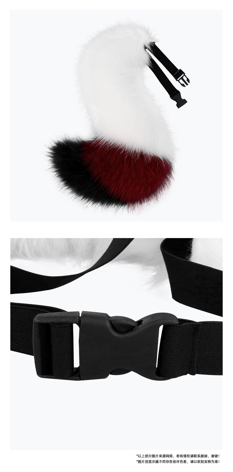 Monenjoy　陰陽師　白蔵主　妖狐　稲荷神　小物 狐耳 狼耳 狼の尻尾 コスプレ アクセサリー　コスプレ道具　髪飾り　狐耳　擬人化GS1153 - Monenjoy