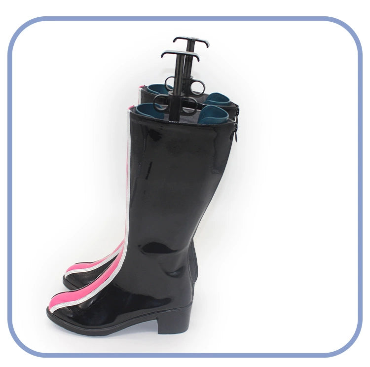 Monenjoy　KPOPガールズ! デーモン・ハンターズ　HUNTRX RUMI　ロングブーツ　靴　ルミ　シューズ　コスプレ衣装　舞台服　ライブ服　KPop Demon Hunters