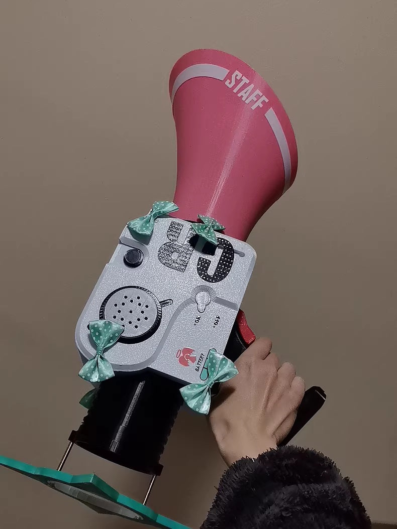 Monenjoy　ゼンゼロ 千夏　バブルガン　妄想エンジェル  53cm　コスプレ道具　イベント　舞台　演出　マイク MONENJOY
