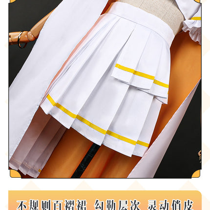 Monenjoy　前橋ウィッチーズ 　三俣 チョコ　コスプレ衣装　黄色　ライブ服　舞台服　コスチューム　魔女　　演出服GS1902
