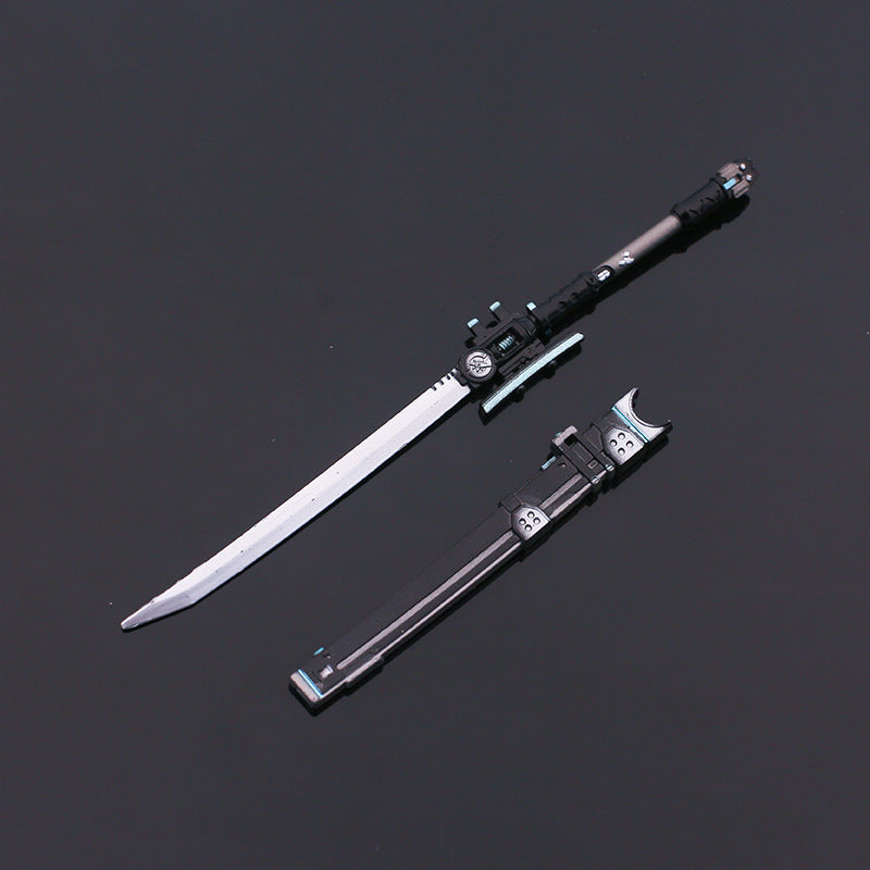 Monenjoy ミニチュア　ゼンゼロ ダイキャスト製　22cm　1/6Ver イヴリン　武器モデル　アクセサリーGSmini001