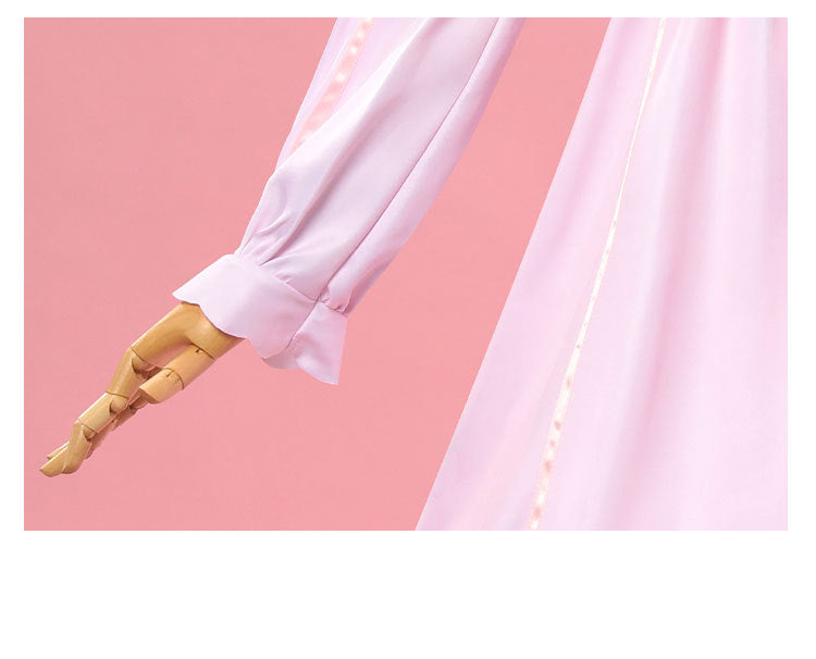 Monenjoy　プロセカ　サンリオ　コラボ　桃井愛莉　コスプレ衣装　ワンピース　ドレス　feat.マイメロディGS1322 - Monenjoy