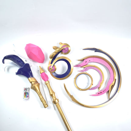 Monenjoy 崩壊3rd ハーイ愛の妖精さん エリシア コスプレ道具　妖精エリ 真我・人の律者　180cm　FDM材質　武器モデル　685g