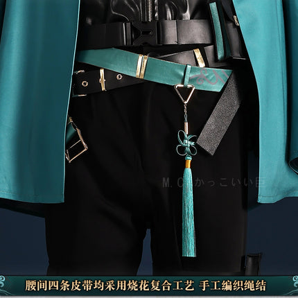 Monenjoy　鳴潮 (Wuthering Waves)　コスチューム　忌炎（きえん）　同人服　コラボIP限定版　イヤリング付　めいちょう　コスプレ衣装　イベント　仮装　ハロウィン　 - Monenjoy