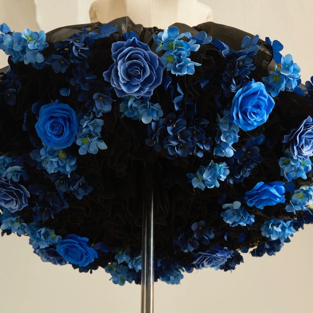 Monenjoy ロリータ ペチコート 花 クリノリン バッスル ティアードペチコート ふわもこアンダー ふんわり コスプレ道具 地雷系 GS1220 - Monenjoy