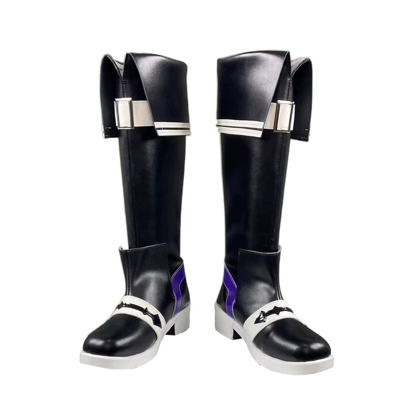 Monenjoy　刀剣乱舞　水心子正秀 コスプレ道具　すいしんしまさひで　ブーツ　靴　GS1211 - Monenjoy