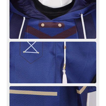 Monenjoy Silent Witch Lewis Miller Barrier Magician Cosplay Costume Silent Witch's Secret Event 