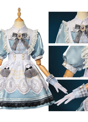 Monenjoy　インフィニティニキ　爽やかなお茶会　コスプレ衣装　洋服　ドレス　ワンピース　地雷系　GS1313 - Monenjoy