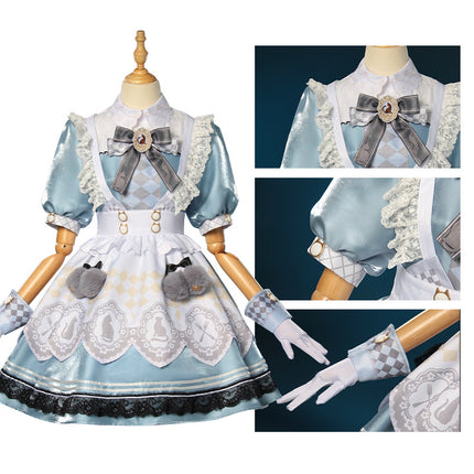Monenjoy　インフィニティニキ　爽やかなお茶会　コスプレ衣装　洋服　ドレス　ワンピース　地雷系　GS1313 - Monenjoy