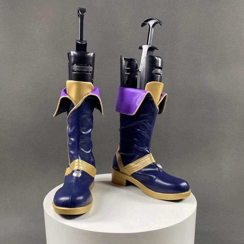 Monenjoy 刀剣乱舞　源清麿 　コスプレ道具　ブーツ　 とうらぶ 　シューズ　みなもときよまろ　イベントGS1209 - Monenjoy