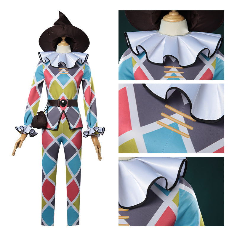 Monenjoy アイデンティティ5 曲芸師 青葉の赤 コスプレ衣装　第五人格/IdentityV　イベント　GS1337 - Monenjoy