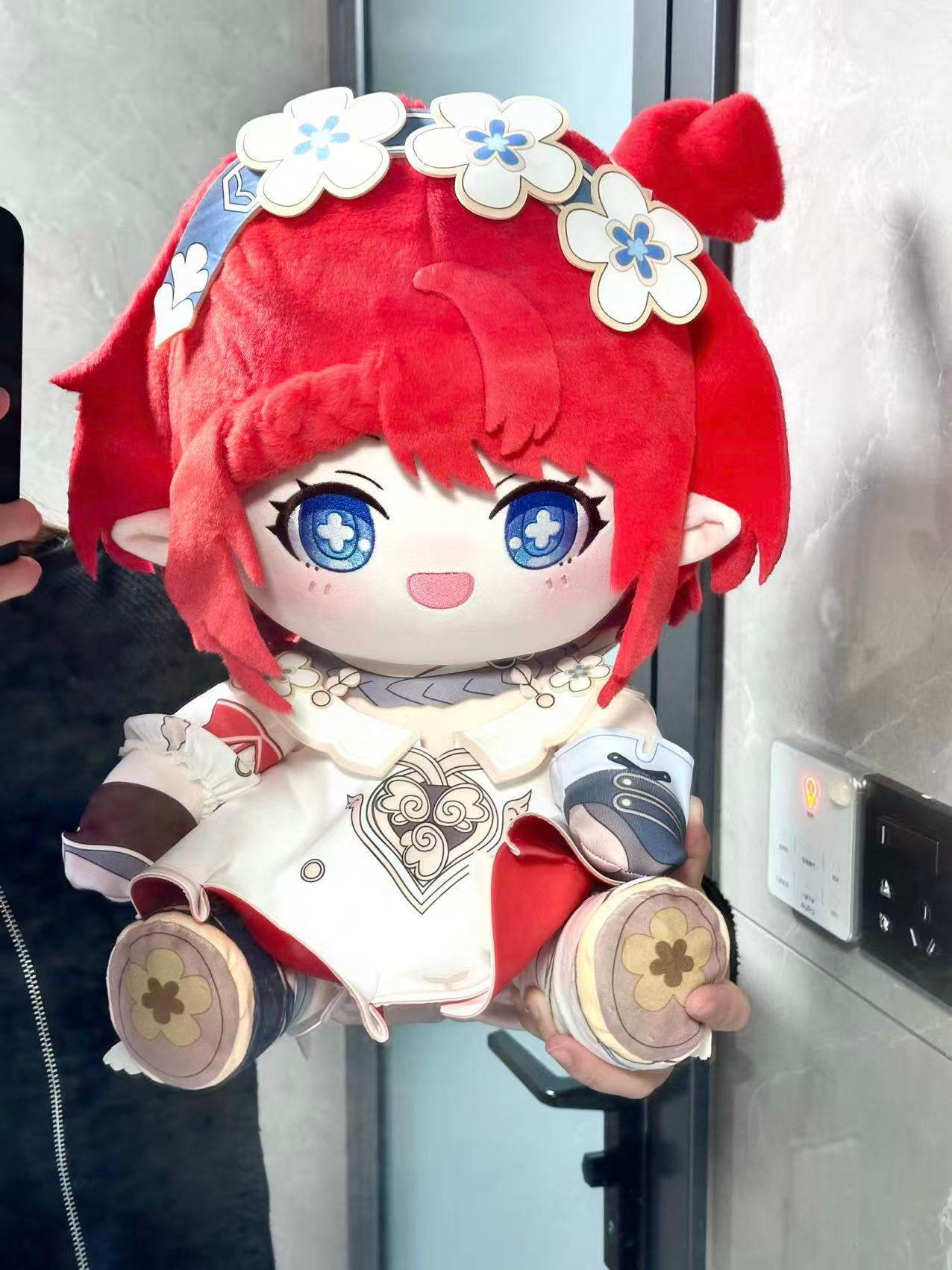 崩スタ】トリビー お座りぬいぐるみ 40cm 着せ替え可能 超ふわふわ