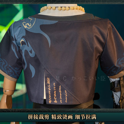 【限定販売】Monenjoy　鳴潮　コスプレ衣装　かじょりん(哥舒臨)　イヤリング＋ネックレス贈り　コスチューム　カジョリン　イベント　カッコイイ　ハロウィン　 - Monenjoy