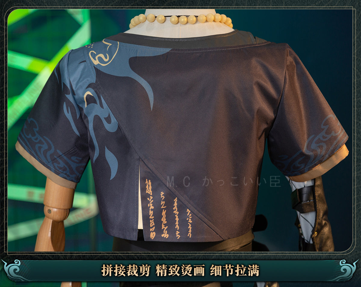 【限定販売】Monenjoy　鳴潮　コスプレ衣装　かじょりん(哥舒臨)　イヤリング＋ネックレス贈り　コスチューム　カジョリン　イベント　カッコイイ　ハロウィン　 - Monenjoy