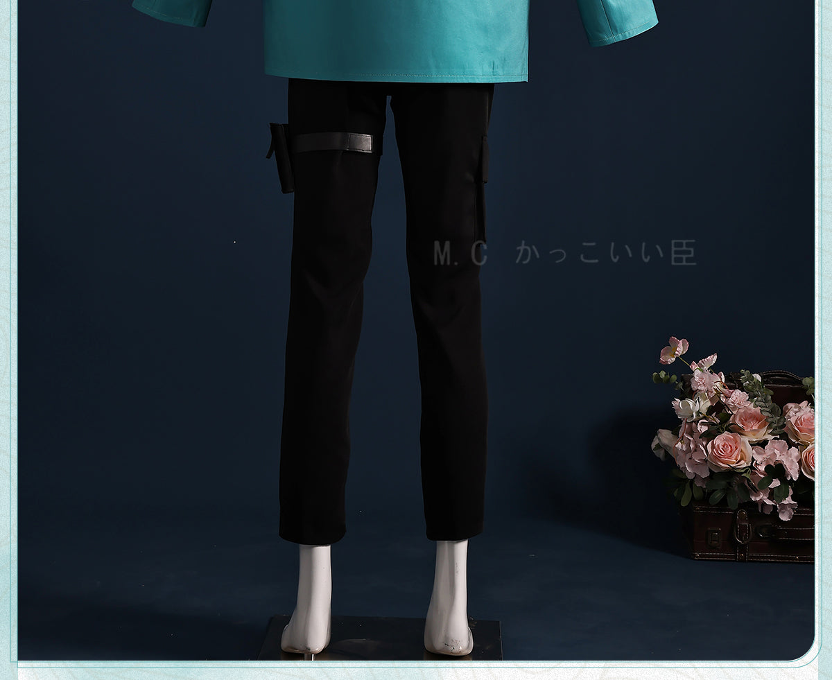 Monenjoy　鳴潮 (Wuthering Waves)　コスチューム　忌炎（きえん）　同人服　コラボIP限定版　イヤリング付　めいちょう　コスプレ衣装　イベント　仮装　ハロウィン　 - Monenjoy