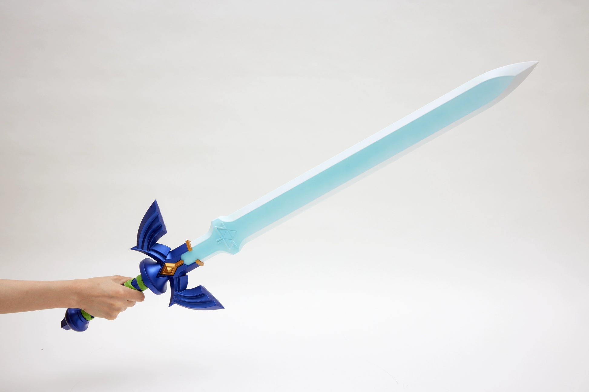 Monenjoy ゼルダの伝説 マスターソード ハイリアの盾 コスプレ道具　武器レプリカ　ABS刃、金属製刃　発光刃選択　工芸品　ティアーズオブザキングダム - Monenjoy