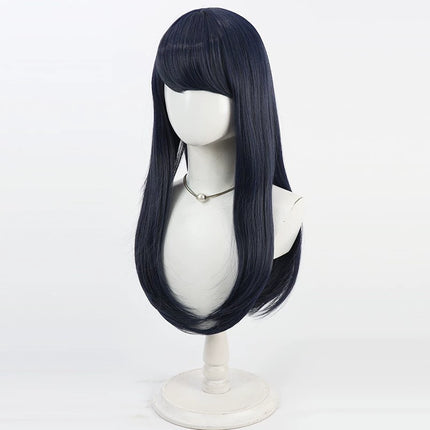 Monenjoy  HUNDRED LINE -最終防衛学園  雫原比留子 55cm  ウィッグ ショートヘア  コスプレ道具　ハンドレッド 　カツラ　イベント