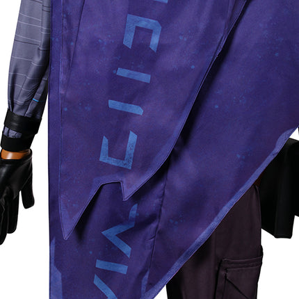 Monenjoy　ヴァロラント　オーメン　コスプレ衣装　Omen　コスチューム　cosplay　Valorant　イベント　仮装 - Monenjoy