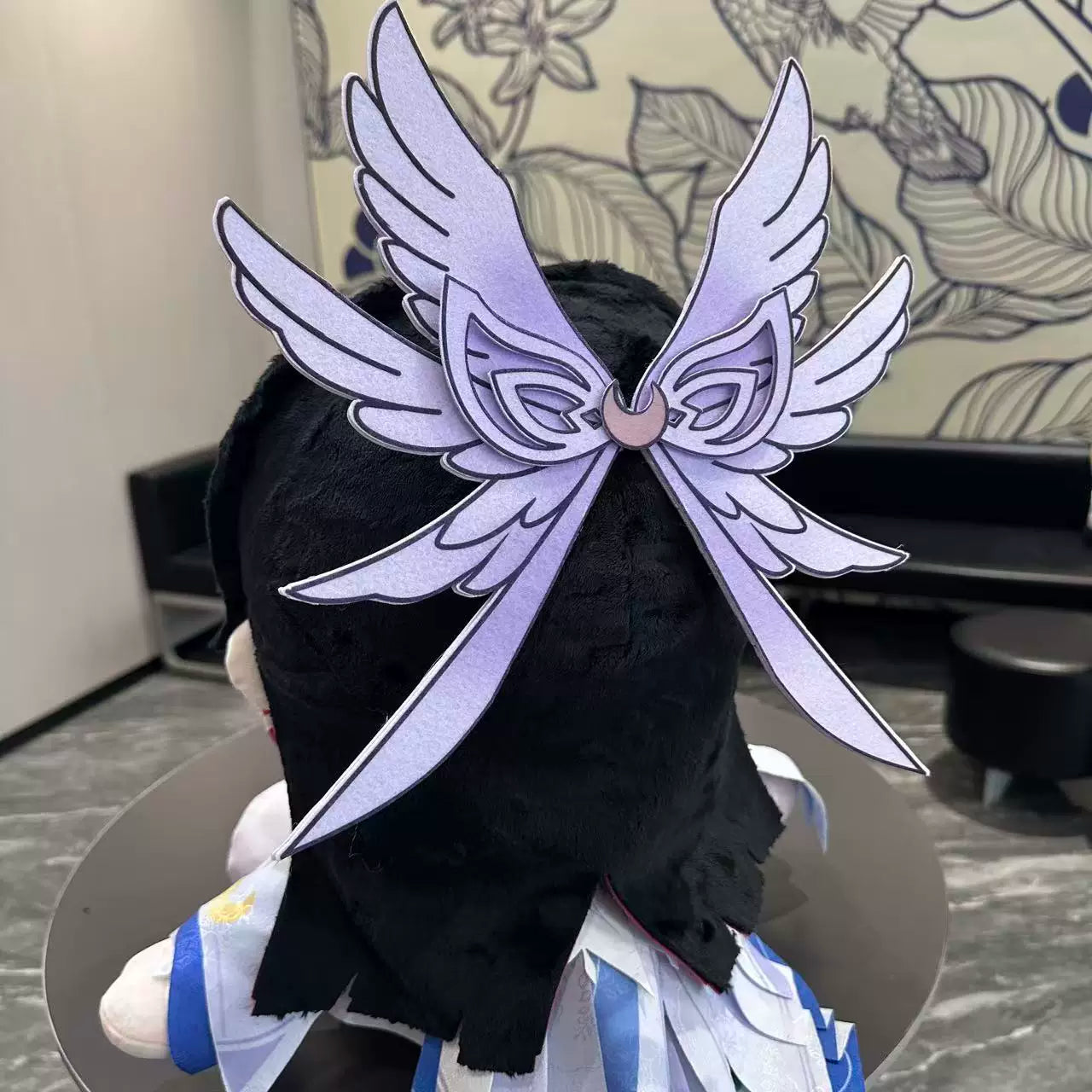 原神   コロンビーナ 　ぬいぐるみ　綿人形　40cm　お座り フワワワ　可愛い　同人グッズ　萌えグッズ Monenjoy
