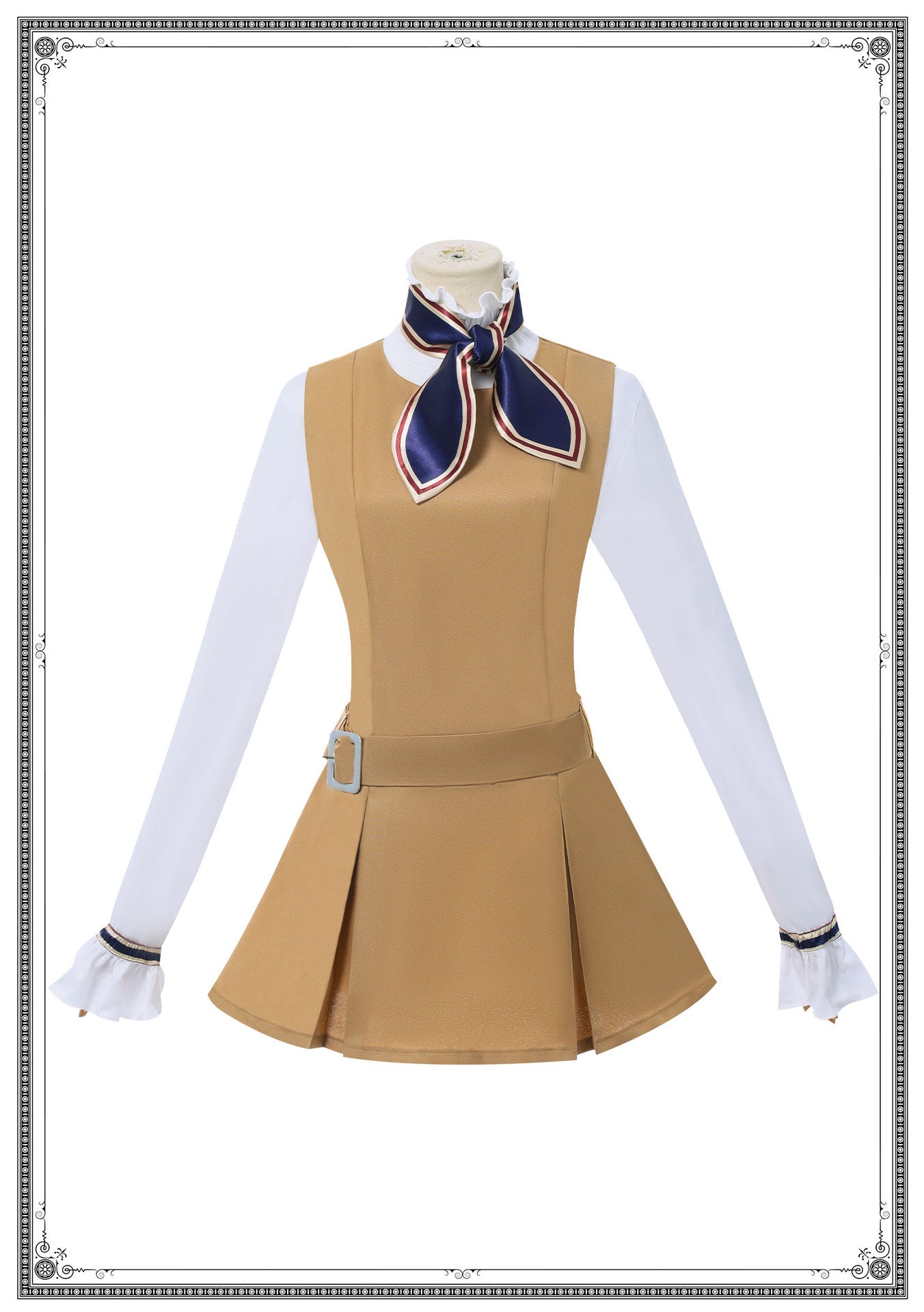 Monenjoy　M3GAN/ミーガン　ワンピース　AIロボット　ドレス　コスプレ衣装　MΞGAN　仮装　アメリカのSFホラー映画 - Monenjoy