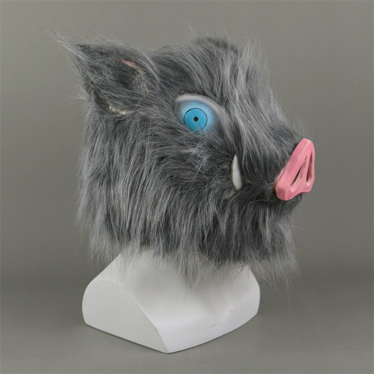 Monenjoy　鬼滅の刃　嘴平 伊之助　猪　猪の被り物　鋼鐵塚 蛍（はがねづか ほたる）　刀鍛冶　きめつのやいば　和風の剣戟奇譚[　 - Monenjoy