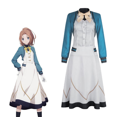 Monenjoy サイレント・ウィッチ　モニカ・エヴァレット　コスプレ衣装　魔術師　サイレント・ウィッチ 沈黙の魔女の隠しごと　ワンピース　