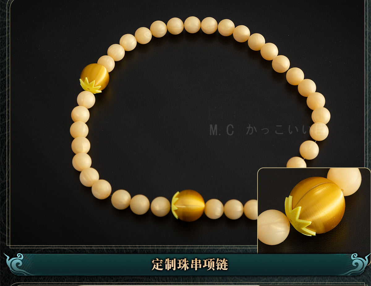【限定販売】Monenjoy　鳴潮　コスプレ衣装　かじょりん(哥舒臨)　イヤリング＋ネックレス贈り　コスチューム　カジョリン　イベント　カッコイイ　ハロウィン　 - Monenjoy