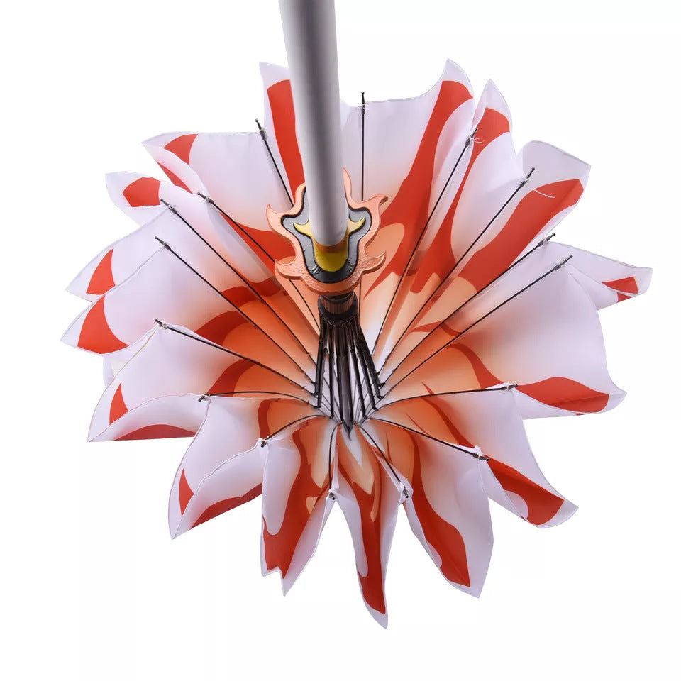 Monenjoy 鬼滅の刃 サムライ傘 無限城編　 炭治郎　我妻 善逸　冨岡 義勇　杏寿郎　胡蝶 しのぶ　無一郎　傘　長傘　100㎝　コスプレ道具　アクセサリー　