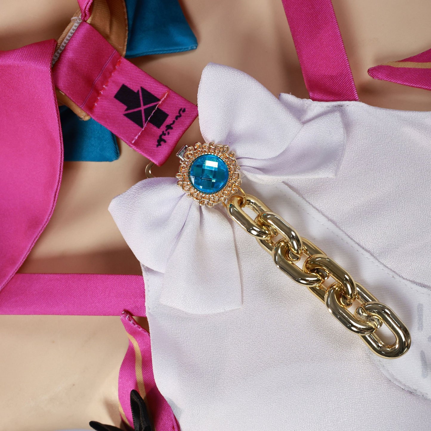 Monenjoy 鳴潮 カルロッタ Carlotta Montelli 　ワンピース　礼服　可愛い　コスプレ衣装　イベント　仮装 - Monenjoy