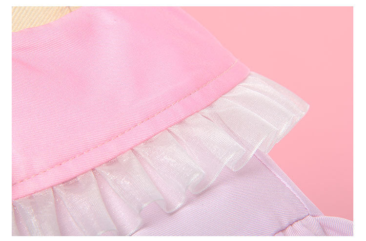 Monenjoy　プロセカ　サンリオ　コラボ　桃井愛莉　コスプレ衣装　ワンピース　ドレス　feat.マイメロディGS1322 - Monenjoy