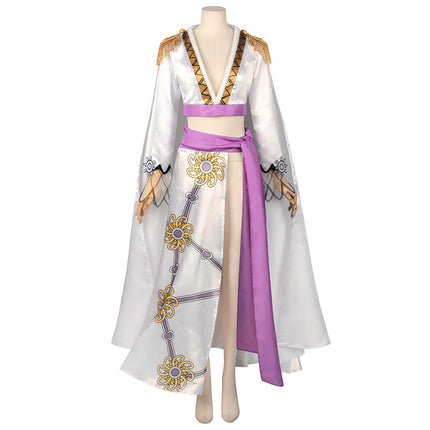 Monenjoy ONE PIECE　王下七武海　ボア・ハンコック　コスプレ衣装　海賊女帝　ワンピース　蛇姫　イベント　九蛇海賊団船長　コスチューム　GS1906