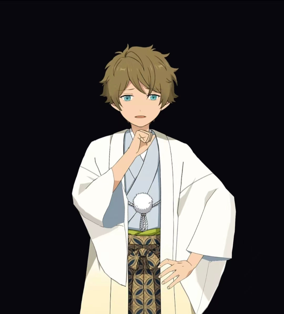 Monenjoy　あんさんぶるスターズ　大神 晃牙　新年会　和服　コスプレ衣装 - Monenjoy