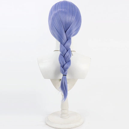 Monenjoy HUNDRED LINE - Final Defense Academy Moko Moshiro Wig Short Hair Braid Cosplay Prop Side Braided Hair Braided Hair Hundred Wig Event 