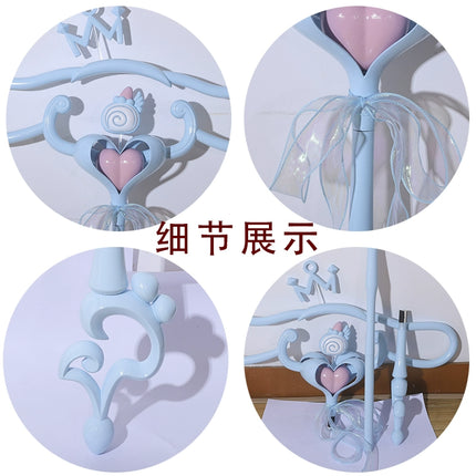 Monenjoy オナー・オブ・キングス  Cinnamoroll’s ドリーム Kuromi's ハート 瑶 コスプレ道具　150cm　武器モデル　よう Yaria　法杖　