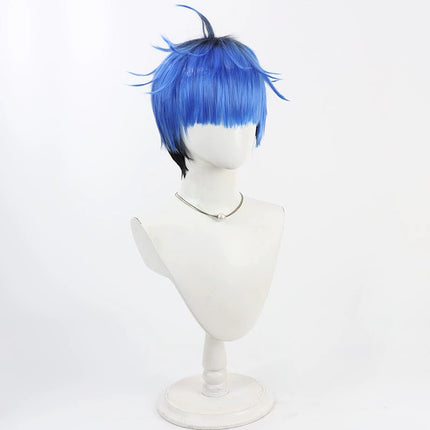 Monenjoy HUNDRED LINE - Final Defense Academy, Face Warping, Very Short, Bob Cut, Wig, Short Hair, Cosplay Props, Hundred Wig, Event