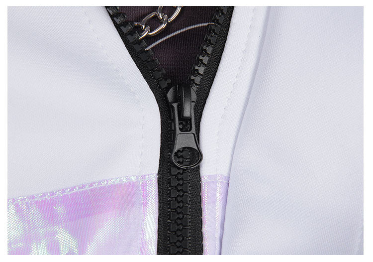 Monenjoy　第五人格×B.Duck　囚人　ルカ・バルサー　SSRコラボ衣装　イヤホーン付　グレーと白色　コスプレ衣装　イベントGS1344 - Monenjoy