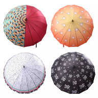 Monenjoy 鬼滅の刃 サムライ傘 無限城編　 炭治郎　我妻 善逸　冨岡 義勇　杏寿郎　胡蝶 しのぶ　無一郎　傘　長傘　100㎝　コスプレ道具　アクセサリー　