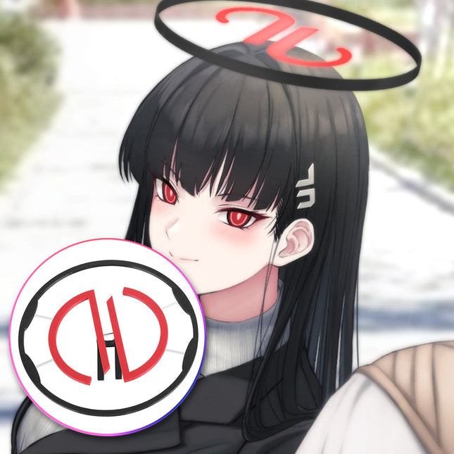 Monenjoy ブルーアーカイブ 調月リオ 光輪 ハロー ブルアカ ヘイロー 髪飾り ABSプラスチック製 ブルアカ 萌えグッズ コスプレ道具