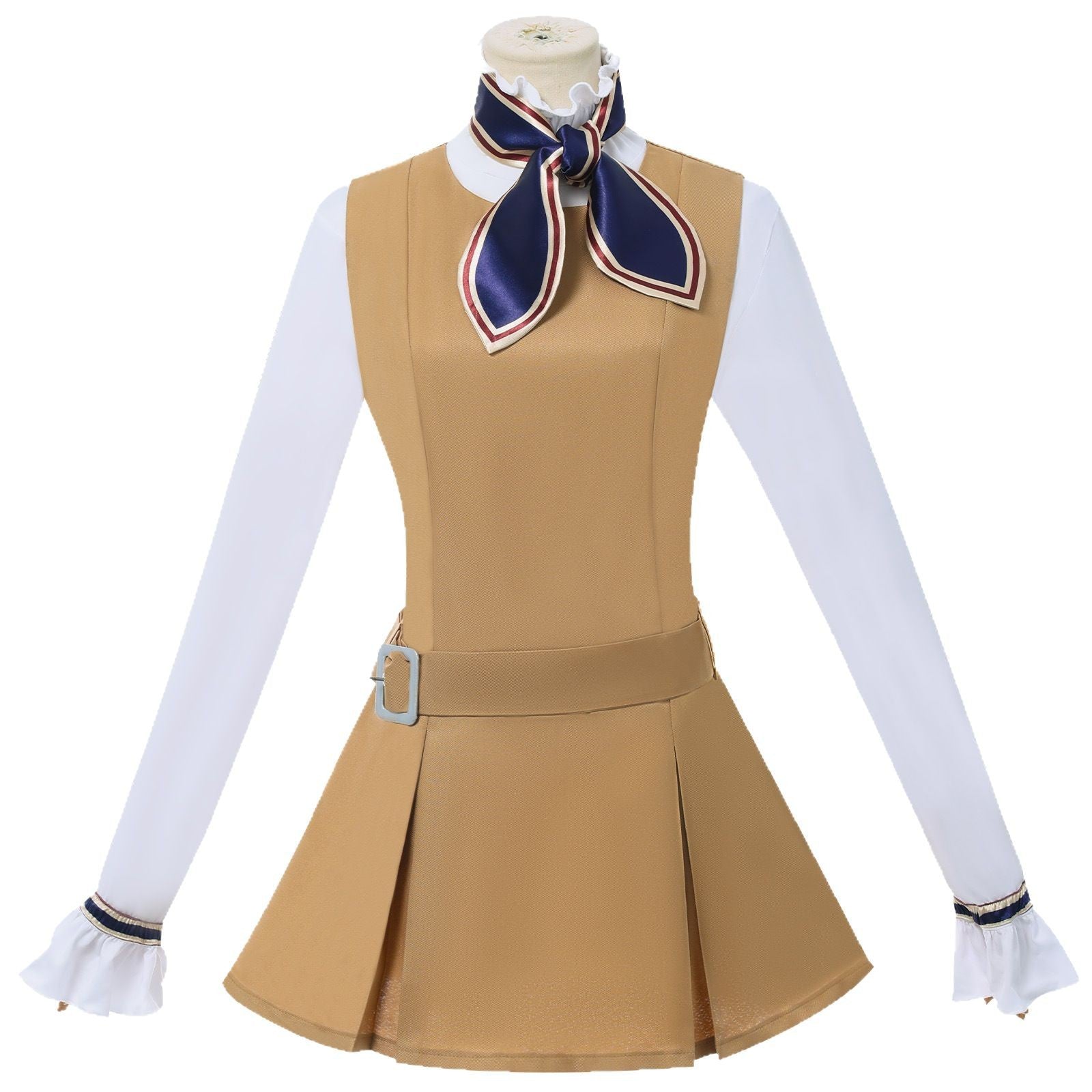 Monenjoy　M3GAN/ミーガン　ワンピース　AIロボット　ドレス　コスプレ衣装　MΞGAN　仮装　アメリカのSFホラー映画 - Monenjoy