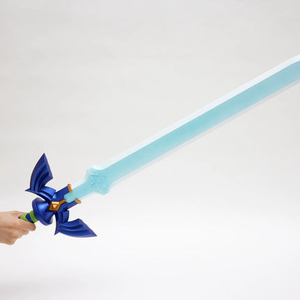 Monenjoy ゼルダの伝説 マスターソード ハイリアの盾 コスプレ道具　武器レプリカ　ABS刃、金属製刃　発光刃選択　工芸品　ティアーズオブザキングダム - Monenjoy