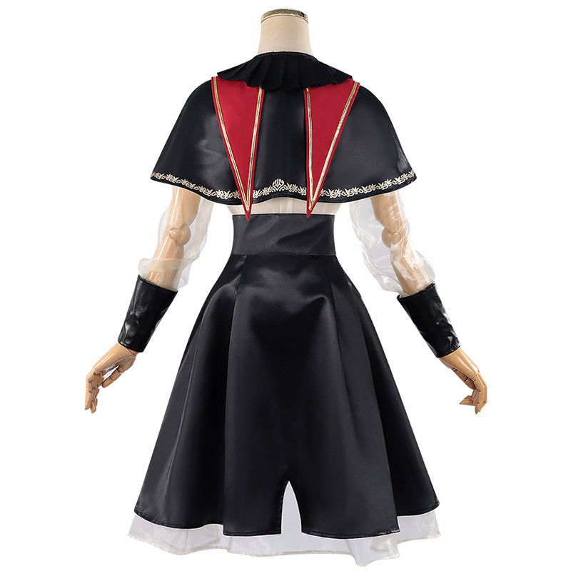 Monenjoy バンドリ！アヴェムジカ TVアニメ ムジカ　　若葉 睦　三角 初華　八幡 海鈴　祐天寺 にゃむ　豊川 祥子　イヤリング贈り　舞台服　コスチューム　洋服　イベント　仮装　ロリータ　可愛い　 - Monenjoy