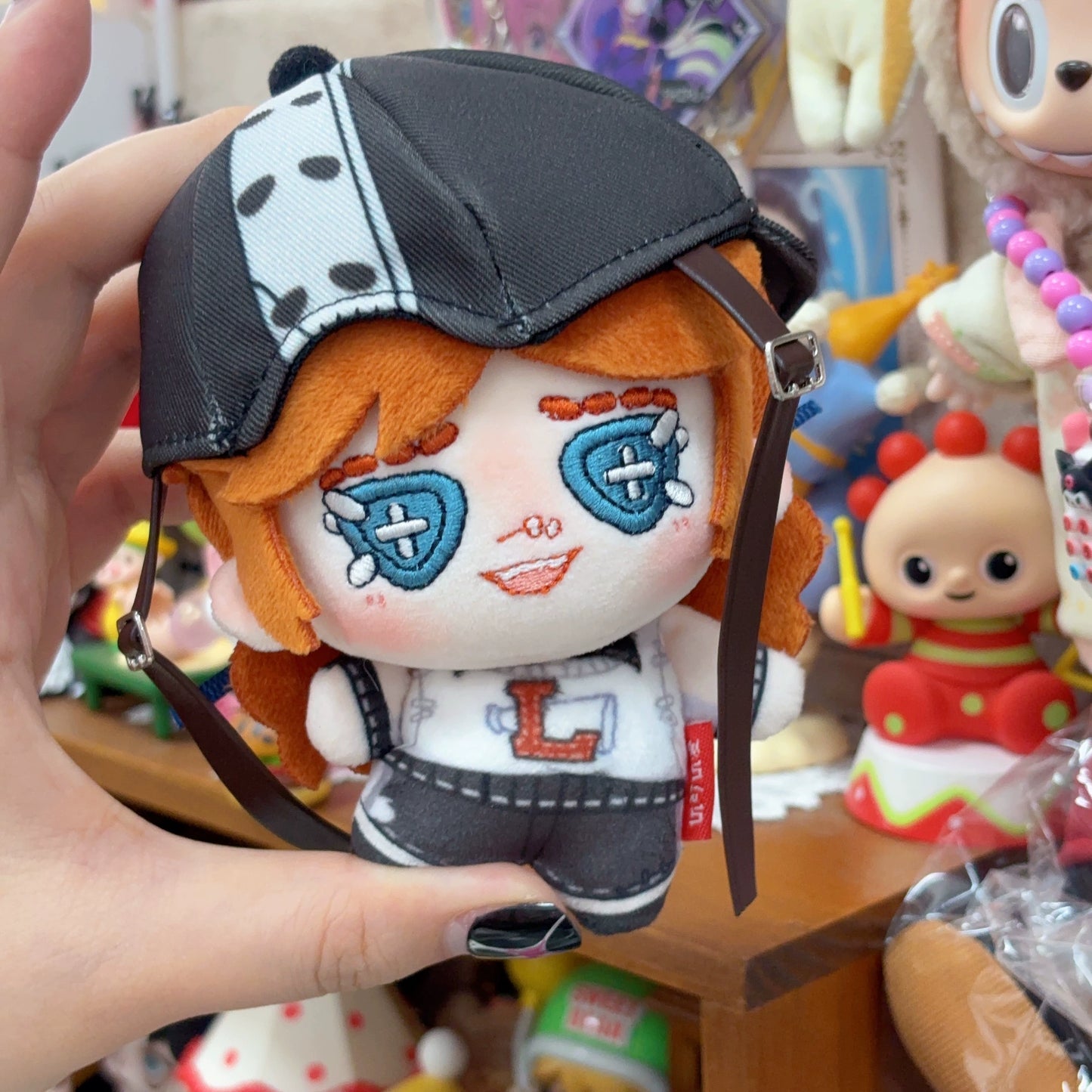 アイデンティティ5 　応援団　ぬいぐるみ　ボロい服　10cm キーホルダー　綿人形　初期衣装　第五人格/IdentityV 同人グッズ　リリー・バリエル　非公式グッズ　