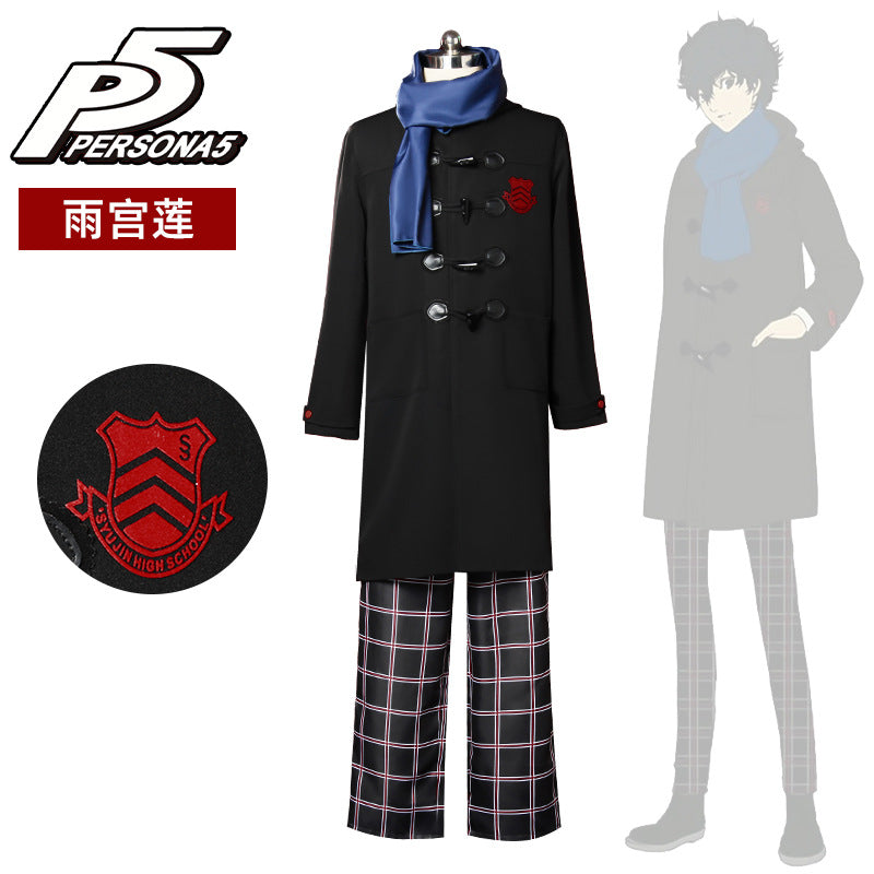 Monenjoy ペルソナ5 The Animation 雨宮蓮 コスプレ衣装　冬服　日常服　イベント　GS1357 - Monenjoy